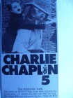 Charlie Chaplin 5 ...   Pappschuber ... VHS 