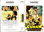 GUNAN , KÖNIG DER BARBAREN  - ALLVIDEO gr.Hartbox - VHS RARITÄT 