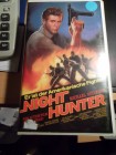 "Night Hunter",  spannender Action-Thriller, VHS.  (FSK: 18 Jahe) 