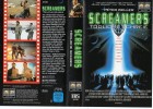 SCREAMERS,...TÖDLICHE SCHREIE - gr. Cover - VHS 