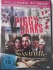 2 Filme Piggy Banks & Swindle - Fälschung EURO Banknoten 