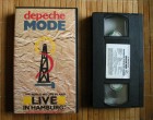 Depeche Mode - Live in Hamburg (1985) VHS Video Virgin 