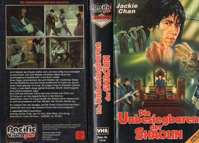 Jackie Chan Die Unbesiegbaren Der Shaolin Jackie Chan Ninja