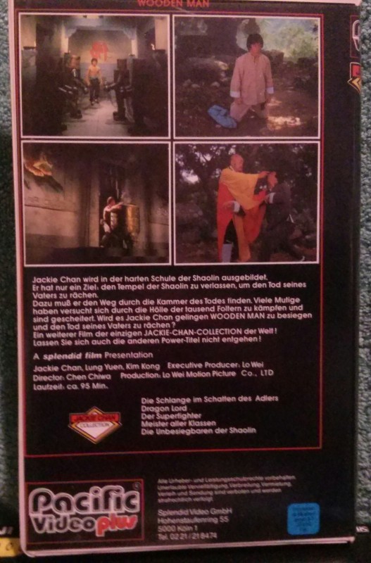 Wooden Man VHS Jackie Chan (A10) kaufen