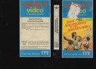 ZWEI SCHLITZOHREN IN DER KNOCHENMÜHLE - JACKIE CHAN - ITT Pappbox Auflage - VHS 