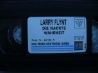 Larry Flint - Die nackte Wahrheit  ...  VHS ... ohne Cover 