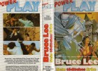 BRUCE LEE,...Sein tödliches Erbe - POWER PLAY VIDEO gr.Hartbox - VHS - NUR COVER OHNE INHALT 