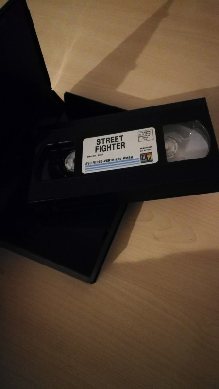 VHS - Street Fighter - Van Damme 
