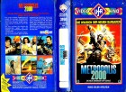 METROPOLIS 2000,...DIE NEUE DIMENSION DER GEWALT - George Eastman - große Hartbox UfA VIDEO Sterne - VHS 