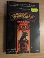 Das Kabinett des Schreckens  gr. Hartbox Retro Werbewmuster 