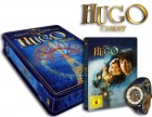 HUGO CABRET SUPERBOX GEPRÄGTE TINBOX mit CHRONOGRAF 3D & 2D 3Disc Steelbook makellos NEU 