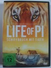 Life of Pi - Schiffbruch mit Tiger - Ang Lee, G. Depardieu 