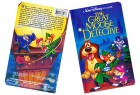 The Great Mouse Detective (Basil, der Mäusedetektiv) US-VHS 