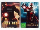 Iron Man 1 + 2 - Robert Downey Jr,. Jeff Bridges, Johansson 