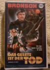 Das Gesetz ist der Tod VHS Uncut Charles Bronson (A22) 