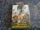 SPERRFEUER AUF PLANQUADRAT X -  Zenit Video - VHS 