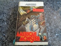 AMERICAN MONSTER - AllVideo Hardbox -  VHS 