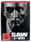 Saw II - VIII - Teil 1 - 8 - Definitve Collection - 8 DVDs, FSK 18 Horror Kult 