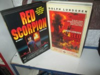 VHS - Red Scorpion 1 + 2 - Dolph Lundgren - John Savage 