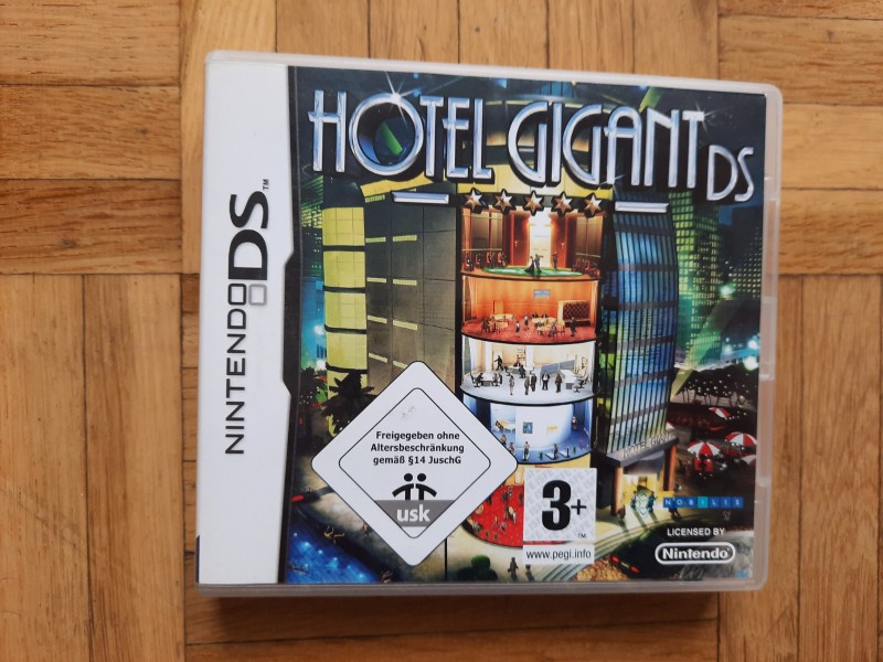 Nintendo DS spiel - hotel gigant 