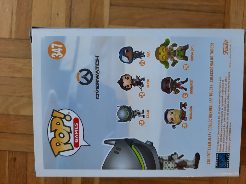 Funko Pop 347 Genji - overwatch - special edition 