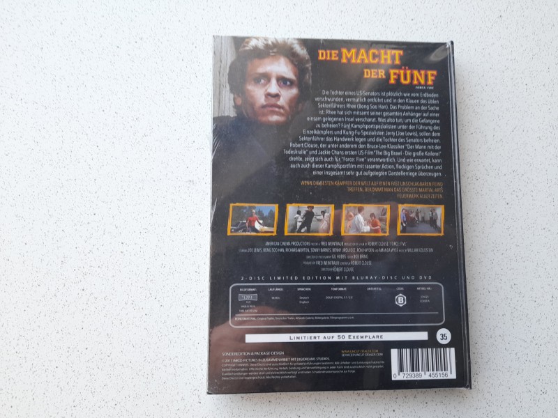 MEDIABOOK - DIE MACHT DER FÜNF - LIMITIERT 50 STÜCK 