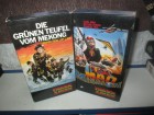 VHS - 2 Entertainment Pappen - Mad Mission - Die grünen Teufel vom Mekong 