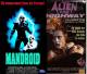 Mandroid  + Alien vom Highway  2 Science Fiction  VHS 