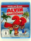 Alvin und die Chipmunks 1 + 2 + 3 - 3 Animationen, Sammlung witziger Kinder Spaß 