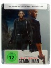 Gemini Man - Steelbook Edition - 4k + Blu-ray + Blu-ray 3D - Will Smith, Ang Lee, Mary Elizabeth Winstead