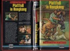 PLATTFUSS IN HONGKONG - BUD SPENCER IST PLATTFUSS - ERSTAUFLAGE VERSCHWEISSTER COVERBOX - BAVARIA EUROVIDEO - VHS 