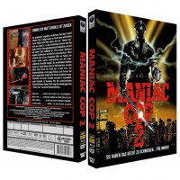 MANIAC COP 2 COVER D DVD+BLU-RAY+4K UHD MEDIABOOK 