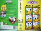 That´s Donald !  ... Walt Disney Cartoon Classics ... mit Hologramm ... VHS 