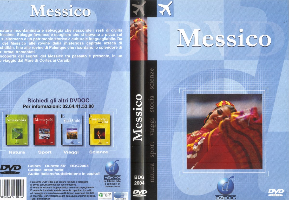 Messico - Reise Dokumentar - Italienische Dvd