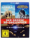 Der große 3D- Dreierpack - Abenteuer Afrika + Die Reise der Dinosaurier + Unser Universum: Wunder unseres Sonnensystems