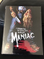 MANIAC - Limited 131 Blu Ray Kl. Hartbox Uncut Neu OVP Super selten Illusions
