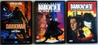 Darkman 1/2/3,Horror DVD`s,uncut,DE,sehr gut 