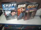 VHS - 3 x SHAFT - IN AFRIKA - LIEBESGRÜßE AUS PISTOLEN - WARNER