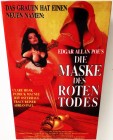 MASKE DES ROTEN TODES ( Edgar Allan Poe )💯%UNCUT‼️GROßE HARTBOX Nr. 32 v. 50 Stck. !!! makellos NEU 