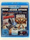 Mega Shark Attack 2 Trash- Horror Filme: Sharknado 3D + 2-headed Shark Attack 3D