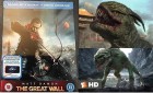 THE GREAT WALL 3D‼️und 2D 2Disc 2‼️BluRay STEELBOOK DEUTSCH  7.1 deutsch makellos OVP SUPERRAR 