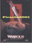 Warlock 3 - The End of Innocence - Im edlen Mediabook - FULL UNCUT - Out of Print - Knaller - Krass - Kult - OVP 