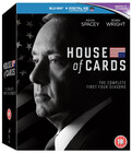 HOUSE OF CARDS 1-4 / SEASON 1 2 3 4 UK