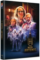 Hotel Artemis -  2-Disc Limited Mediabook - 4K UHD + Blu-ray - Cover A - NEU&OVP 