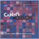 Canto Morricone Vol. 1  Ennio Morricone    Soundtrack CD