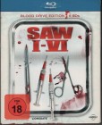 SAW I-VI - Blood Drive Edition - 6x Blu-ray Box