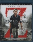 WORLD WAR Z - Extended Action Cut - Blu-ray - Zombies Sci-Fi Action - Brad Pitt