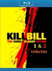 Kill Bill Vol. 1-2 The Whole Bloody Affair UNRATED (242min.)- Blu-Ray - Komplett in Farbe! 