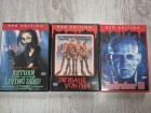 3x DVD (Red Edition) RETURN OF THE LIVING DEAD 3, DIE KLASSE VON 1984, HELLRAISER 3