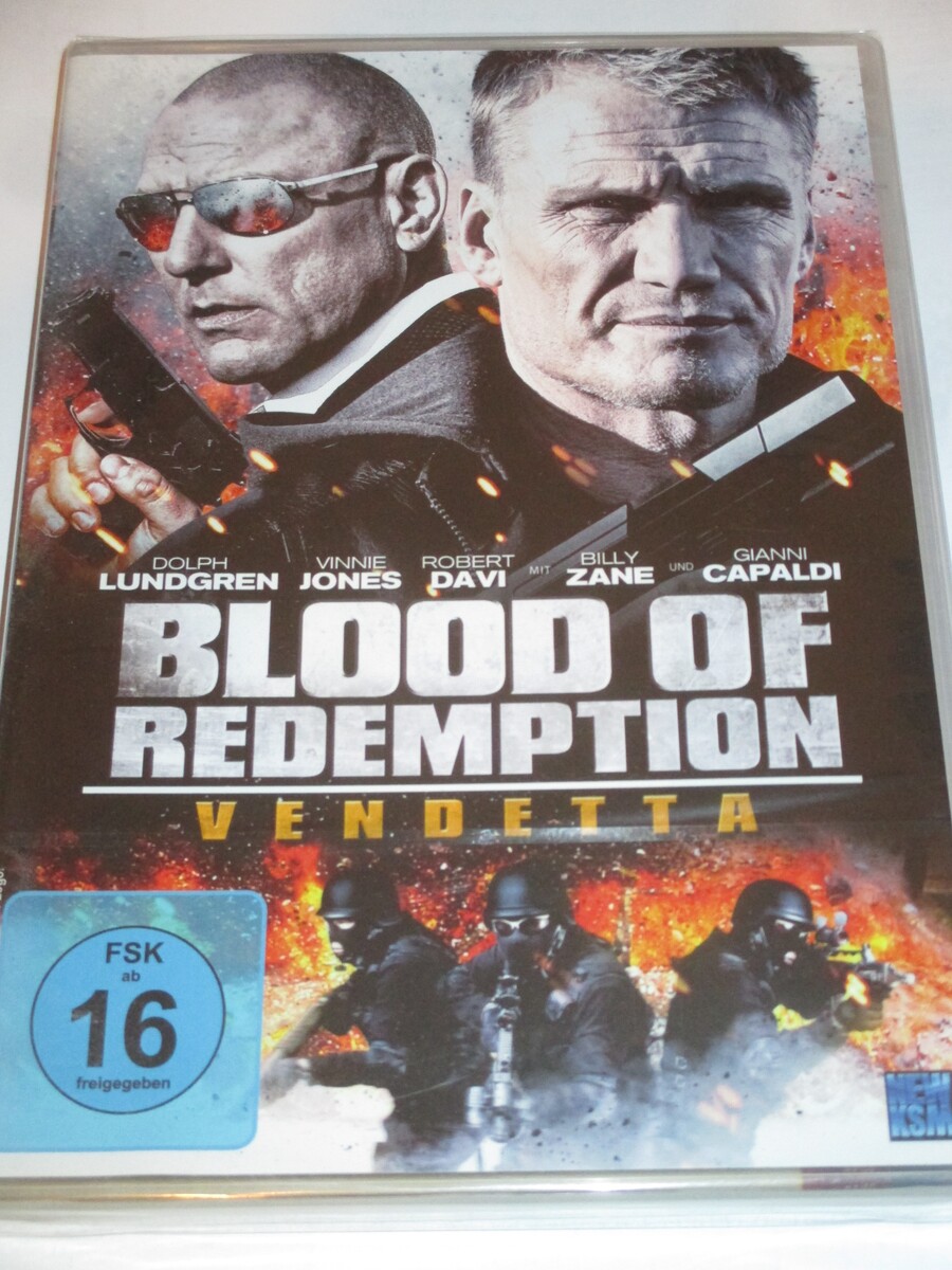 NEW KSM - Blood of Redemption - DVD/NEU/OVP/Action/Dolph Lundgren/Vinnie Jones